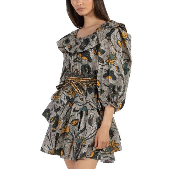 NEW ULLA JOHNSON gisele dress in portofino - Picture 2 of 2